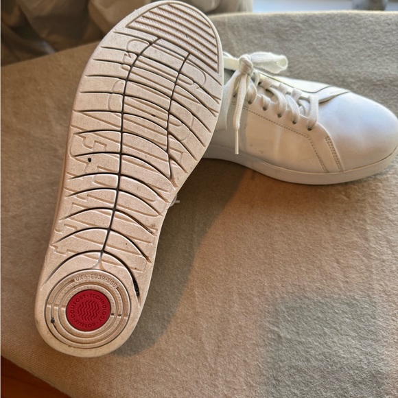 Fitflop Rally Leather Sneakers White Size 8 Free Shipping!! - Picture 3 of 4